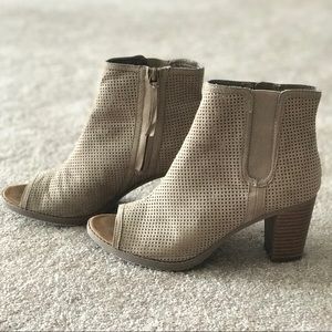 Maurice’s Peep Toe Ankle Booties